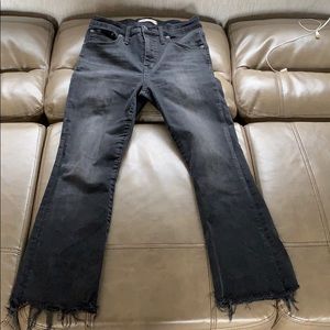 Madewell high rise ankle jeans